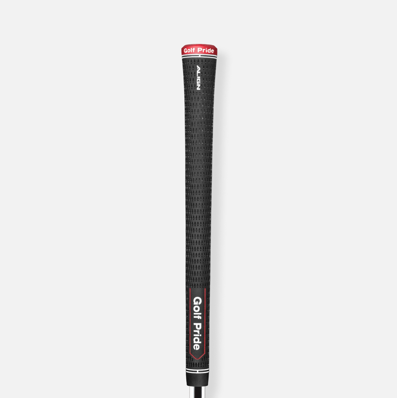 Grip de golf Golf Pride Tour Velvet ALIGN negro — vista frontal