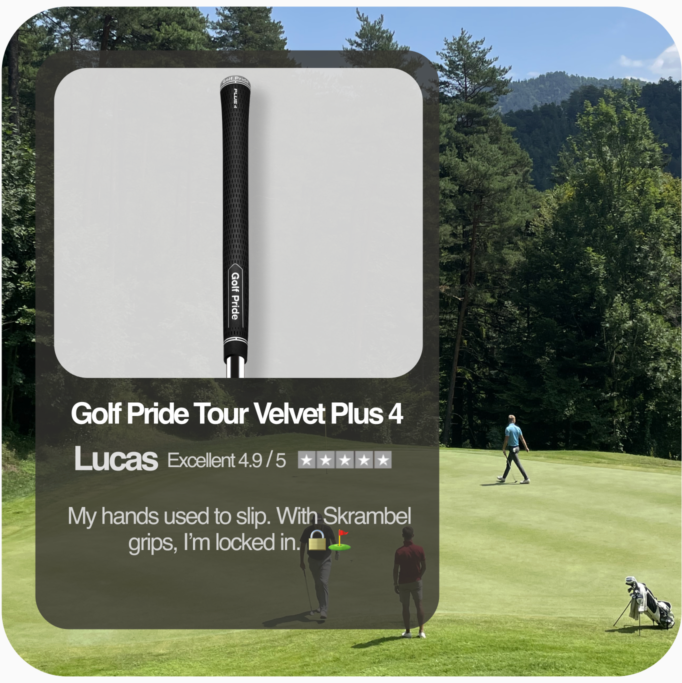 Golf Pride Tour Velvet Plus 4