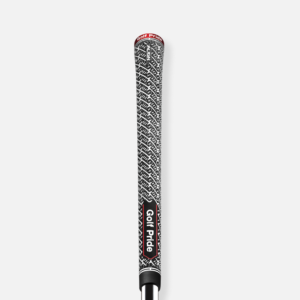 Grip de golf Golf Pride ZGRIP ALIGN negro-rojo — vista frontal completa